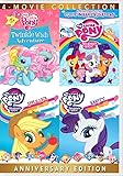 My Little Pony: 4-Film Collection - Twinkle Wish Adventure / Friendship Is Magic - Applejack / Friendship Is Magic - Rarity / Friendship Is Magic - Adventures of the Cutie Mark [DVD] Region 1, Over 6-Hrs