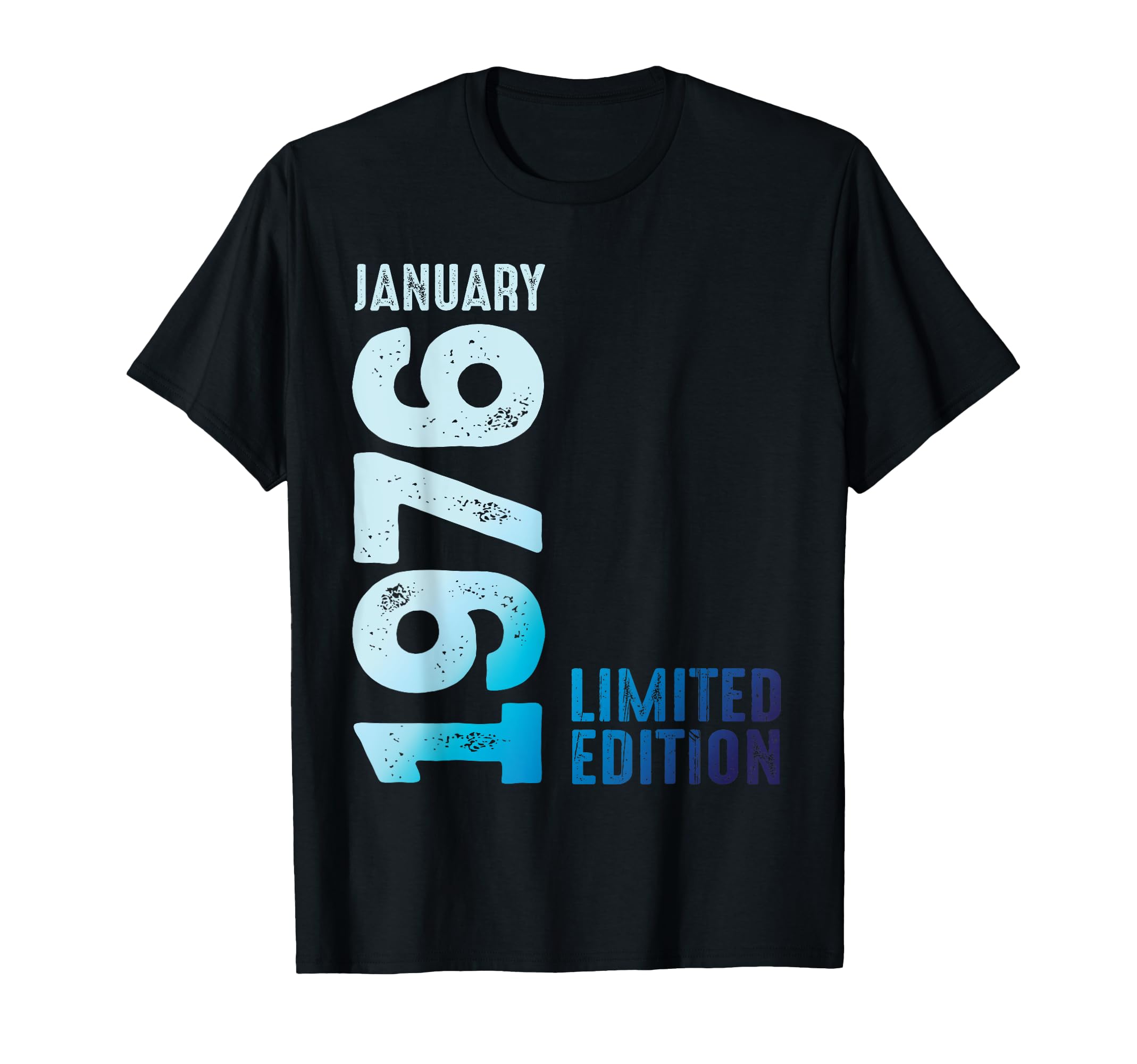 49 Compleanno Limited Edition 1976 Regalo Anni Uomo Donna 49 T-shirt da uomo con stampa posteriore