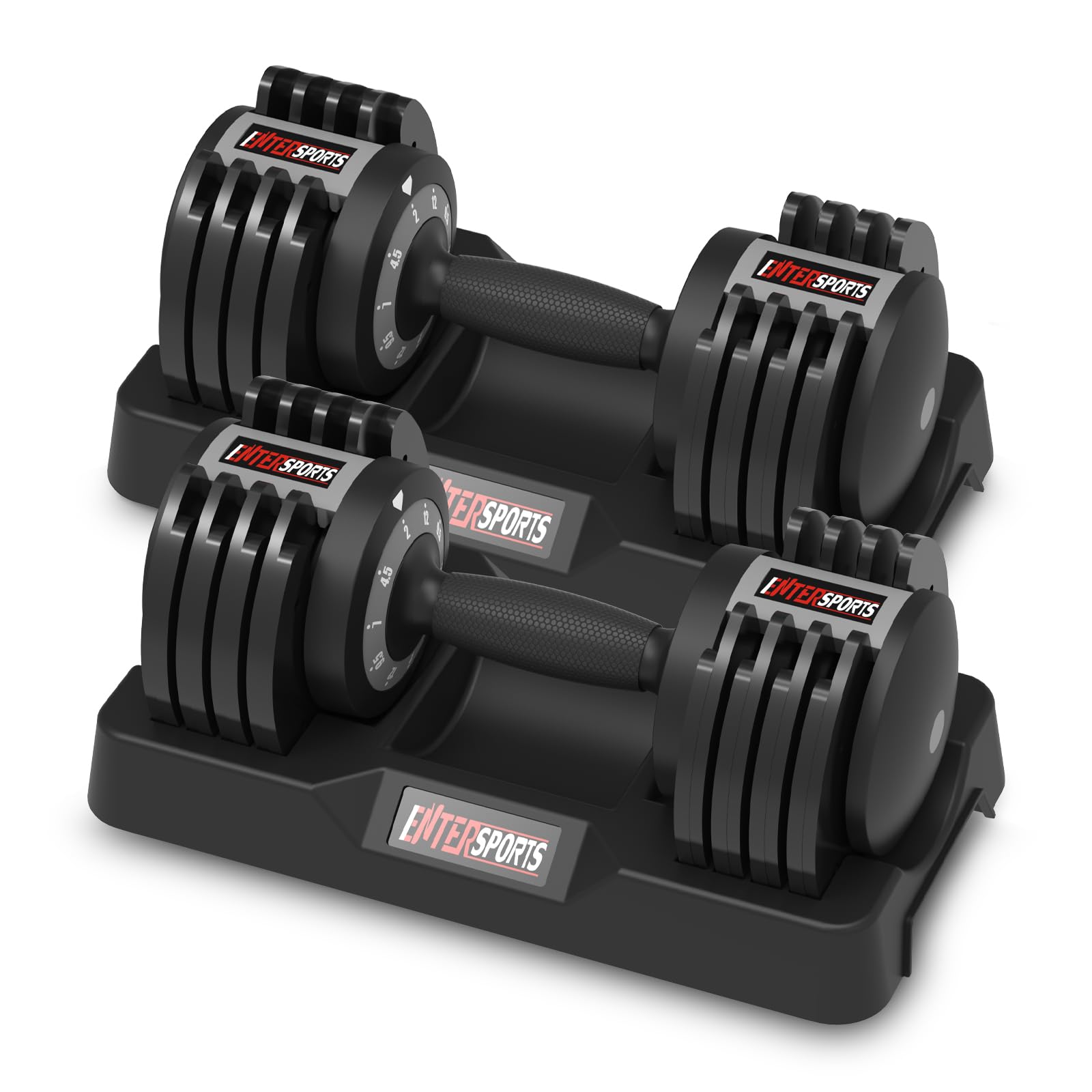 EnterSports 12kgx2 Adjustable Dumbbells, 5 Dumbbell Review – Worth the Premium Price?