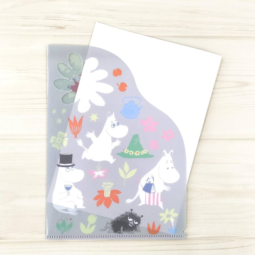 Amazon | 学研ステイフル ムーミン クリアファイル A5 3ポケット