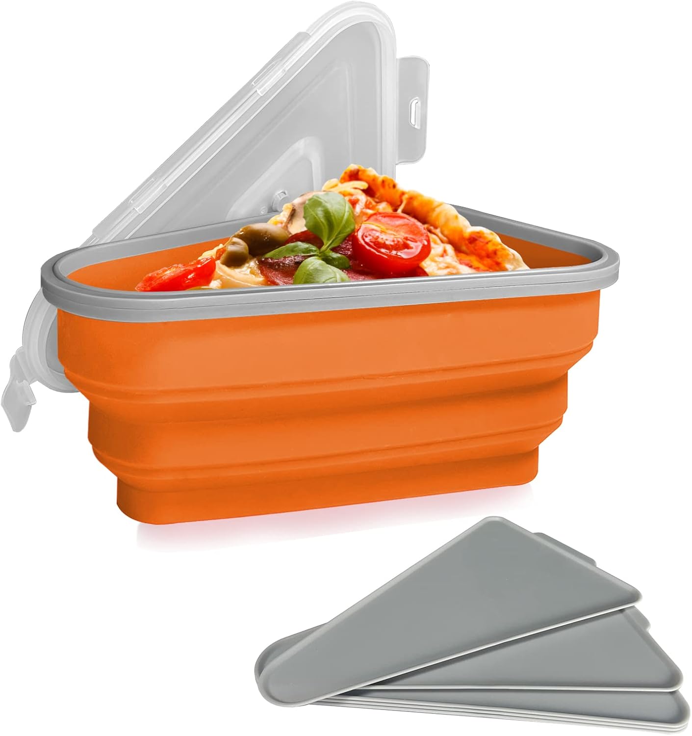 ProCattle Reusable Pizza Storage Container, Pizza Container Expandable