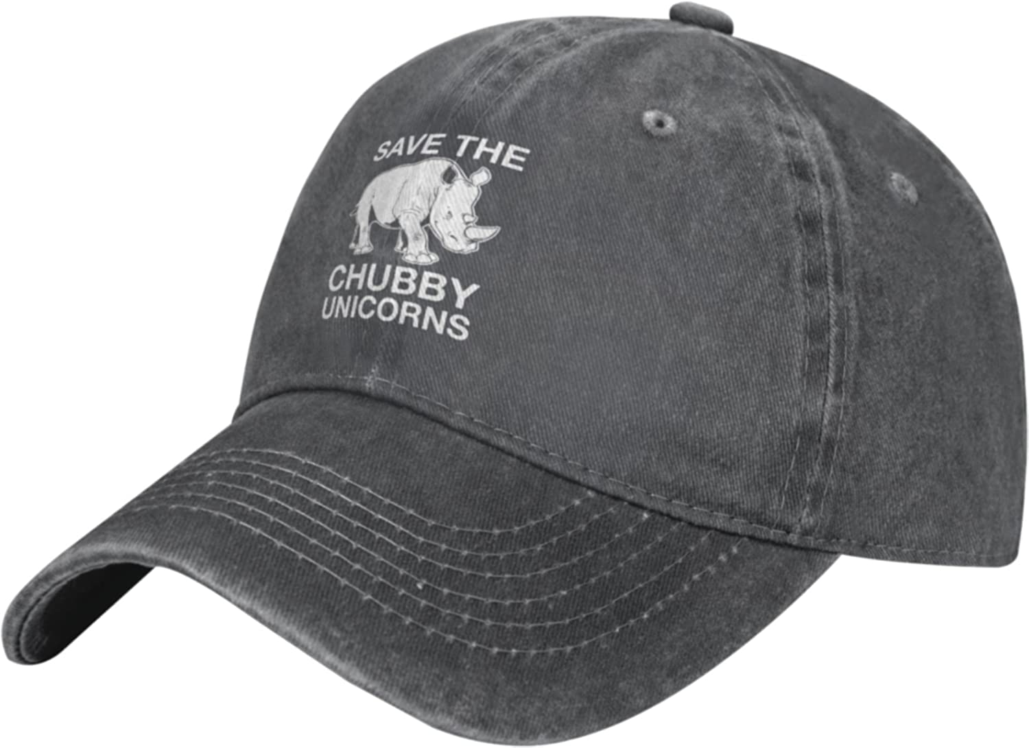 GenericSave The Chubby Unicorns Hat Adjustable Cowboy Baseball Cap for Men Women Trucker Cap
