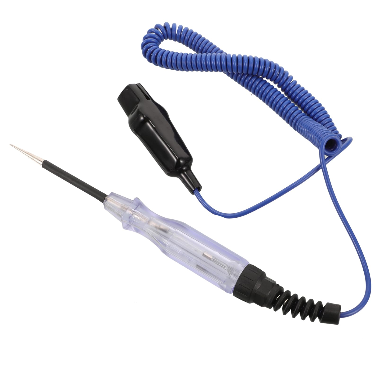 SOLUSTRE 5piezas Probador De Circuitos Automotriz Con Luz Led y Cable De Resorte Para Detección De Voltaje Vehículos