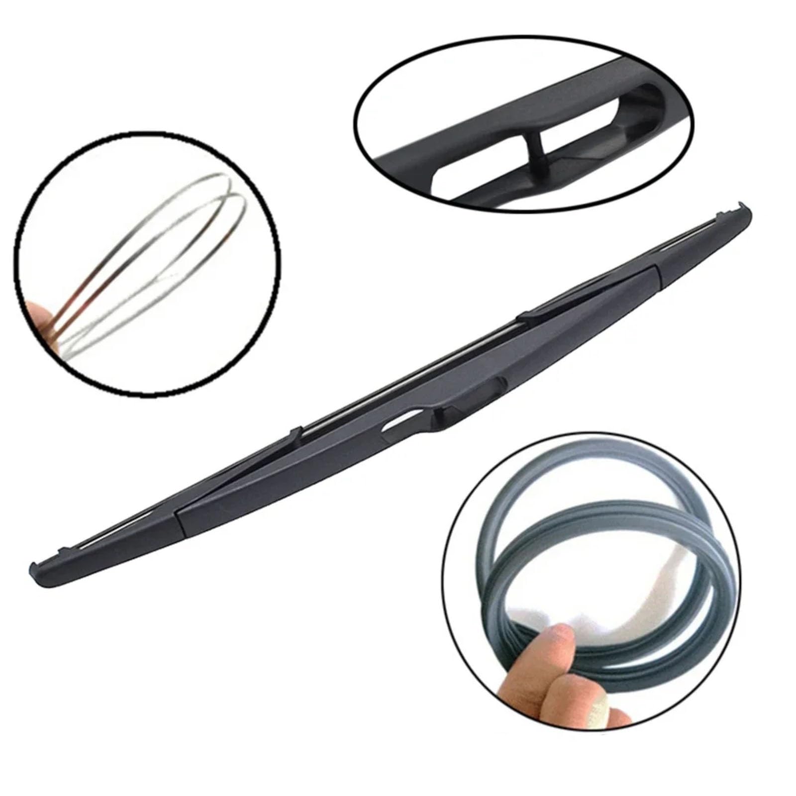 Kit Tergicristallo Auto Per Peugeot 206 SW Estate 2000-2007 Pioggia Tergicristallo | Set di spazzole tergicristallo anteriori e posteriori per autoveicoli 3 pezzi 26" 16" 14"