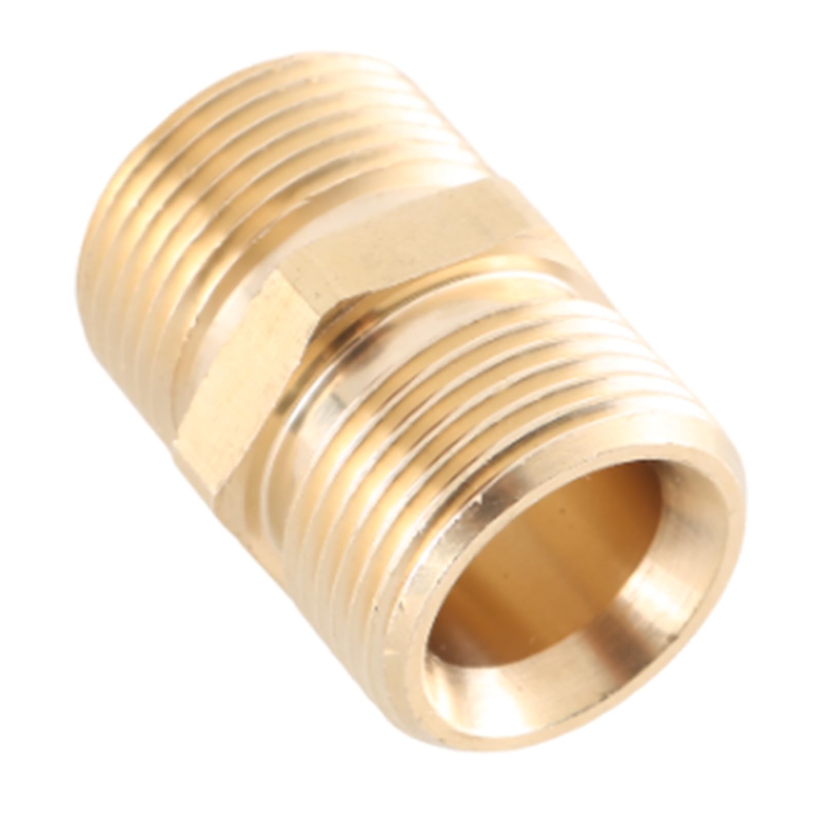 High Pressure Washer Hose Extension Connector Adapter M22-15mm M22-14mm Male Adapter M22-14 to 15MM Male Brass Fitting