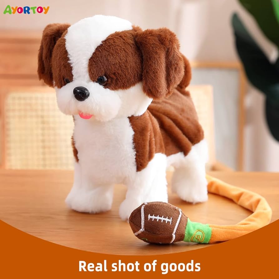 ✦大特価☘️電子ウォーキング秋田犬 ぬいぐるみ 歩くおもちゃ 吠える Amazon.co.jp: 電子ウォーキング秋田犬のぬいぐるみ、リアルな
