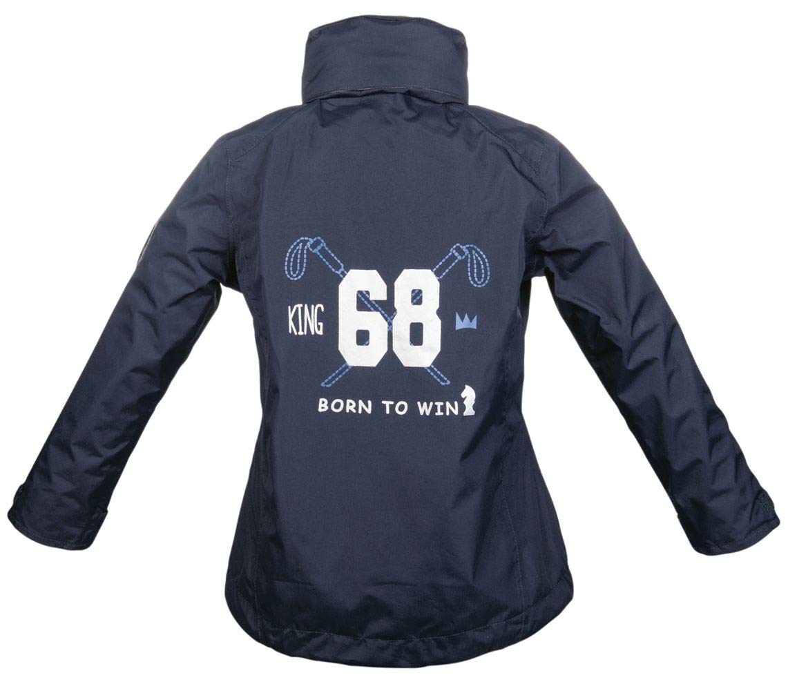 King HKM San Luis 6900 - Chaquetas de equitación, Color Azul Oscuro 98/104