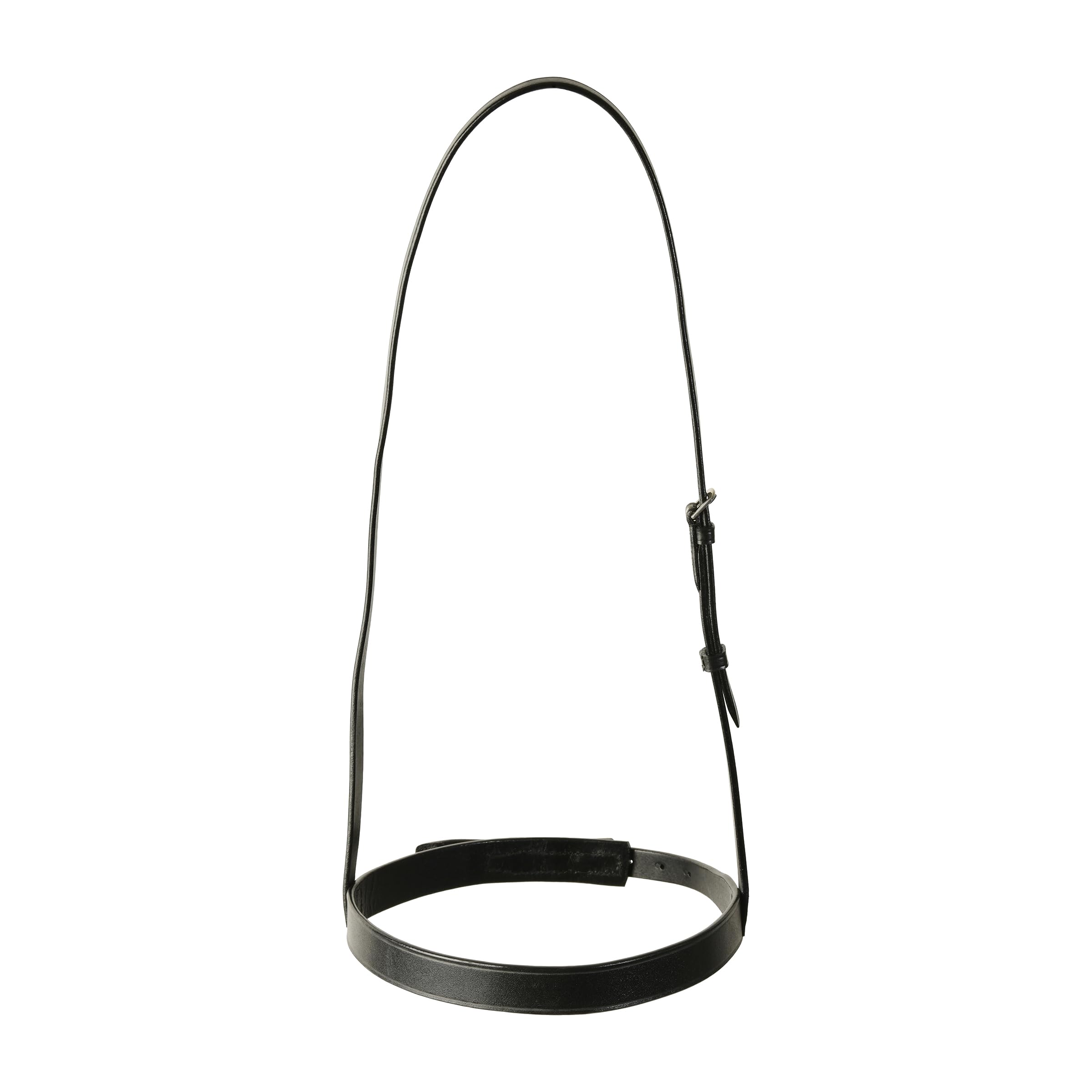 Kincade Classic Flat Hunt Noseband, Black, Pony