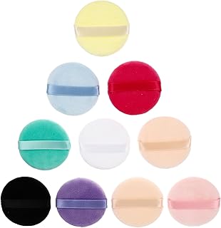 10pcs Small Comfortable Makeup Powder Applica...
