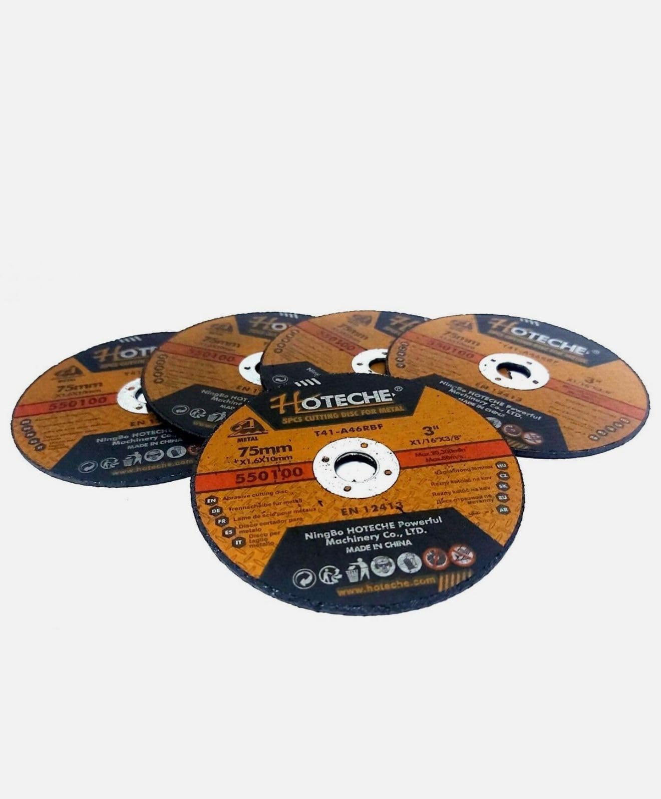 20 Dischi Da Taglio 75x1.6x10 Mm Per Smerigliatrice - Per Metallo, Acciaio Inox | Fino A 12200 Giri/min - Foto 8