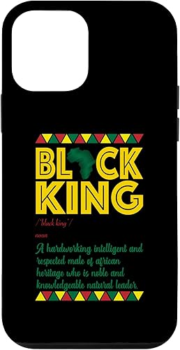 Miniatura 40 de iPhone 13 Pro Max Black King Black Pride African American Black History Case