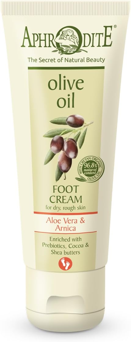 Olive Oil Foot Cream - Aloe Vera & Arnica 75 ml