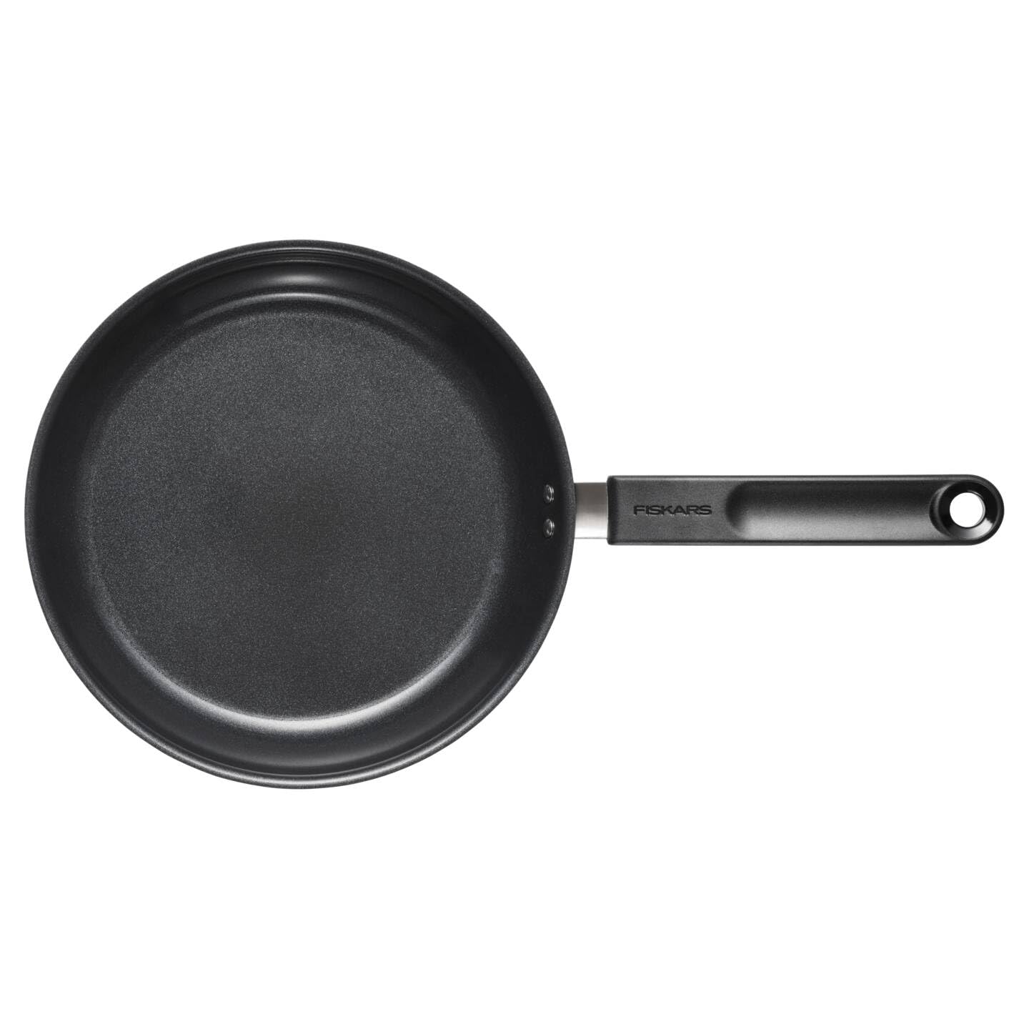 Fiskars frying pan, Ø 24 cm, Coated frying pan, Suitable for all hobs, Recycled stainless steel, Functional shape, Silver/black, 1072310 — Amazon image 5