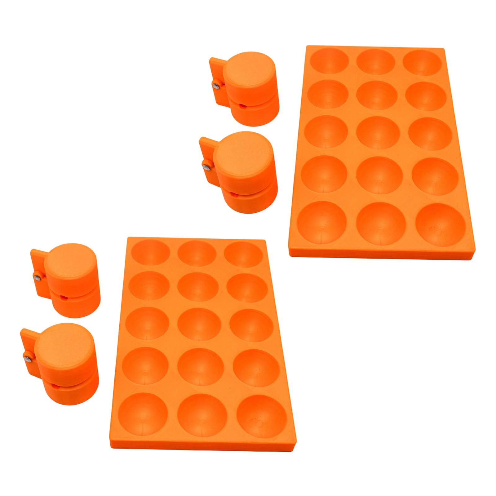 Mekalero 2pcs Sphere Shaped Baking Molds Made From Safe Components for Homemade Desserts Cake Decorating Tools