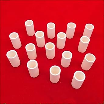Cylindrical Alumina Crucible 0.5ml 1ml 1.5ml 2ml 3ml 4ml Small Long Alumina Ceramic Crucible Al2O3 99% Purity Smelting Crucible2ml 12x39mm 1pc
