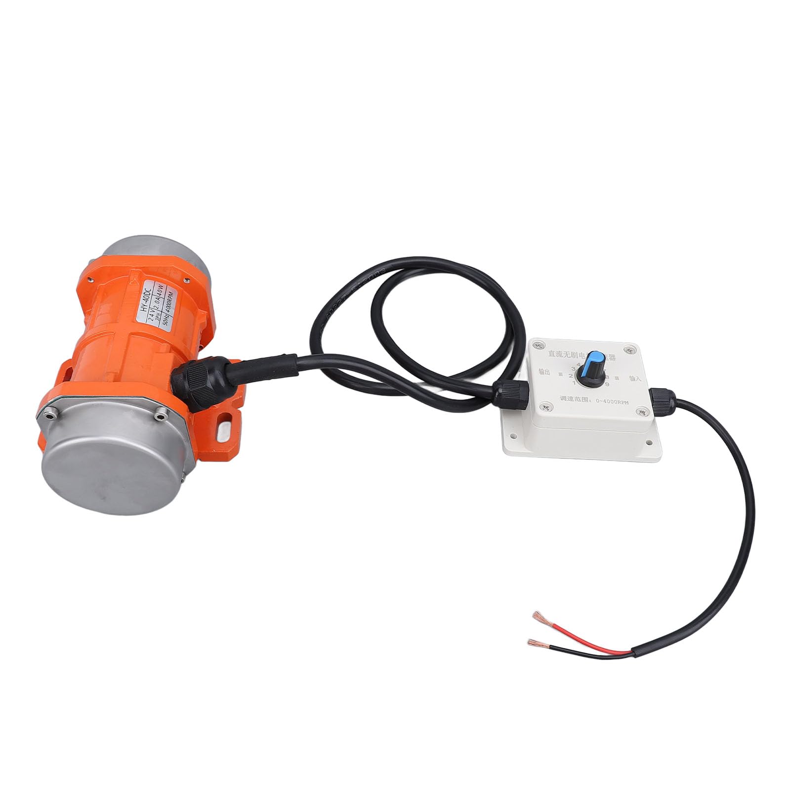 Mini Vibratore per Calcestruzzo Senza Spazzole con velocità Regolabile, Motore di Vibrazione DC24V per Apparecchiature di Verniciatura a Polvere, Dimensioni Compatte e Potenza Elevata (40 W)