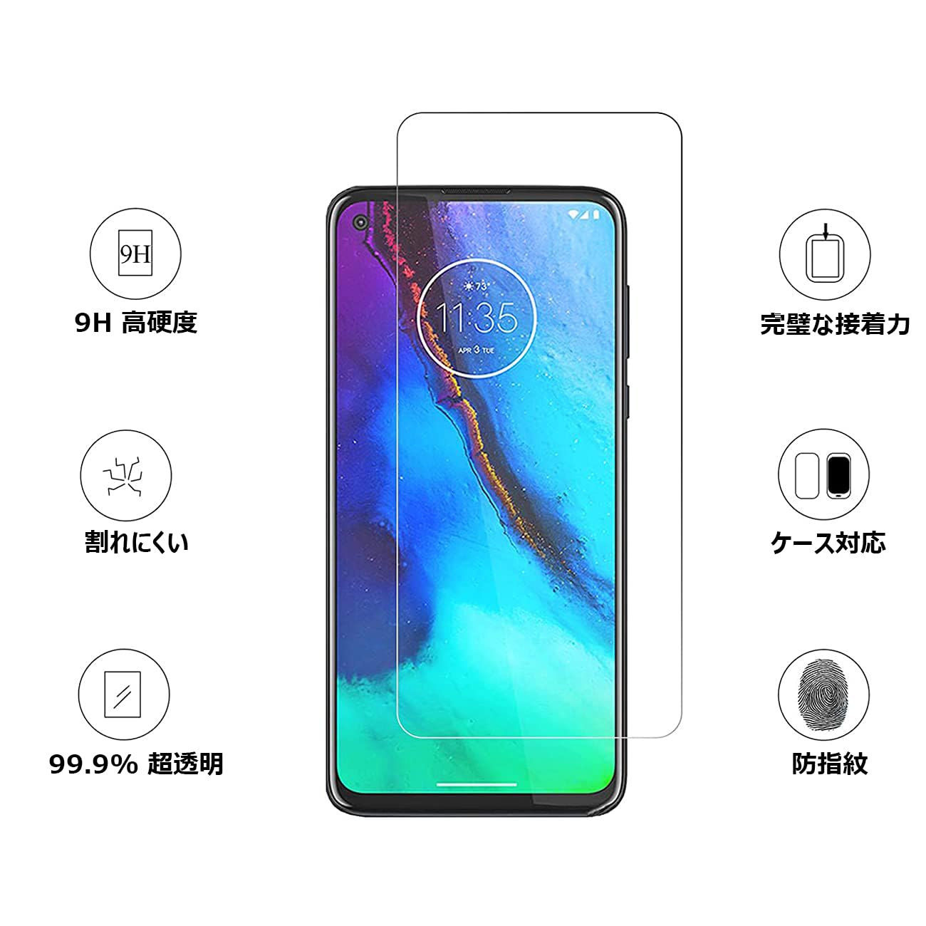 Amazon | For Nothing CMF Phone 2 Pro フィルム 二枚装 ガラス