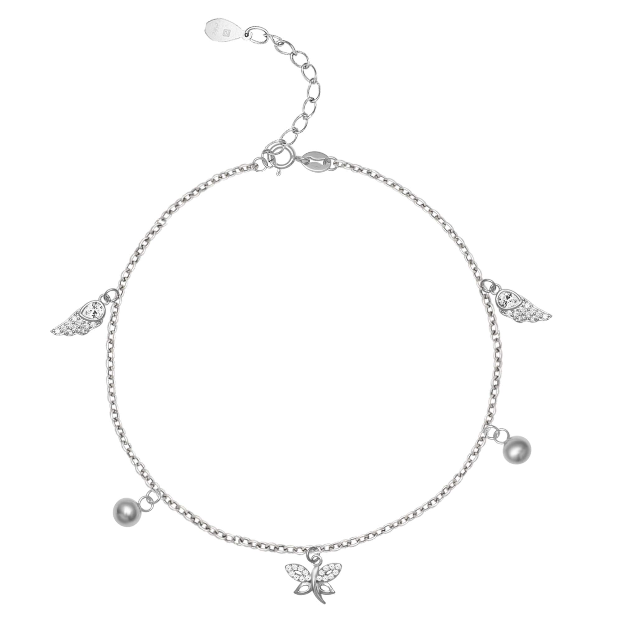 GIVA 925 Silver Zircon Charm Anklet (Single), Adjustable | Gifts for Girlfriend, Gifts for Women & Girls| With Certificate of Authenticity and 925 Stamp | 6 Month Warranty (B08XKDH92B) Amazon Price History, Amazon Price Tracker