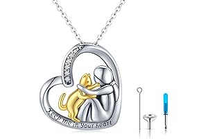 Cat Ashes Necklace: Cherished Remembrance for Your Feline Companion