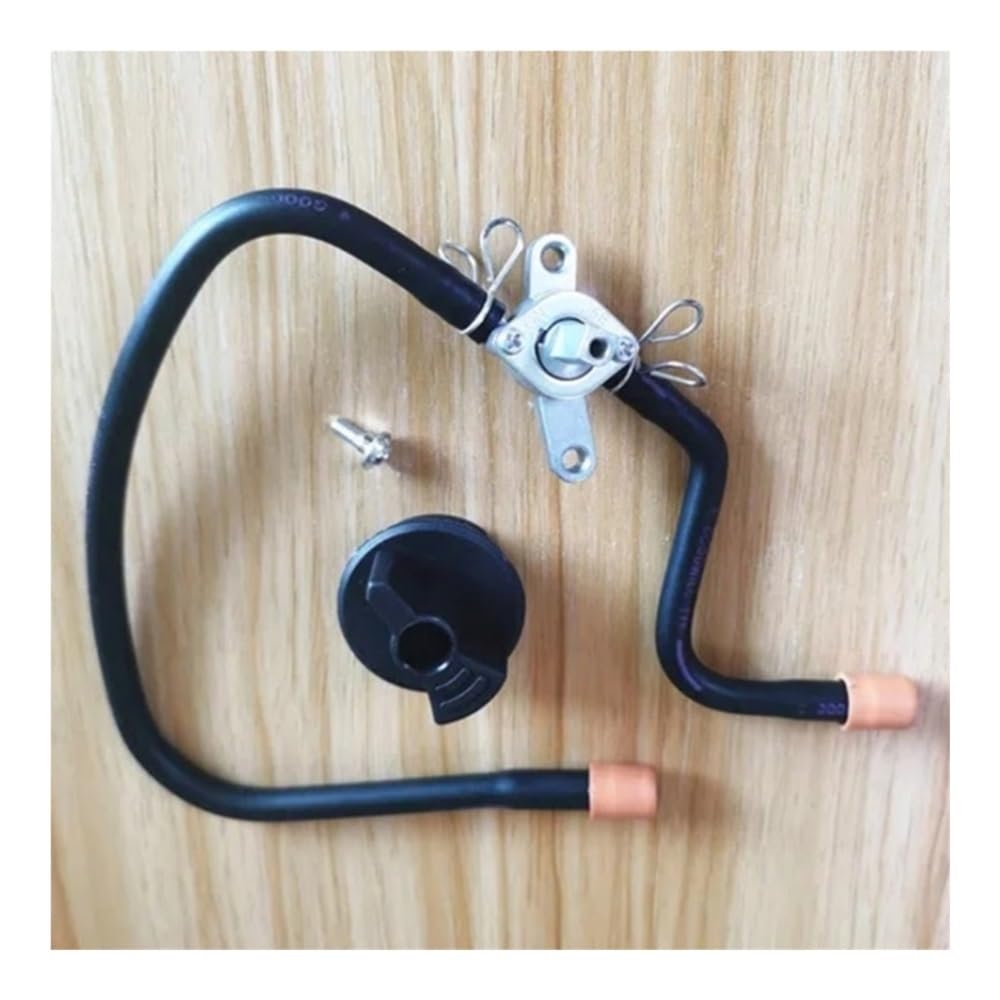 Fuel Valve Tap with Tube Handle, Screw Fit for Digital Inverter Generator IG770 IG1000 IG2000 IG2600(With handle screw)
