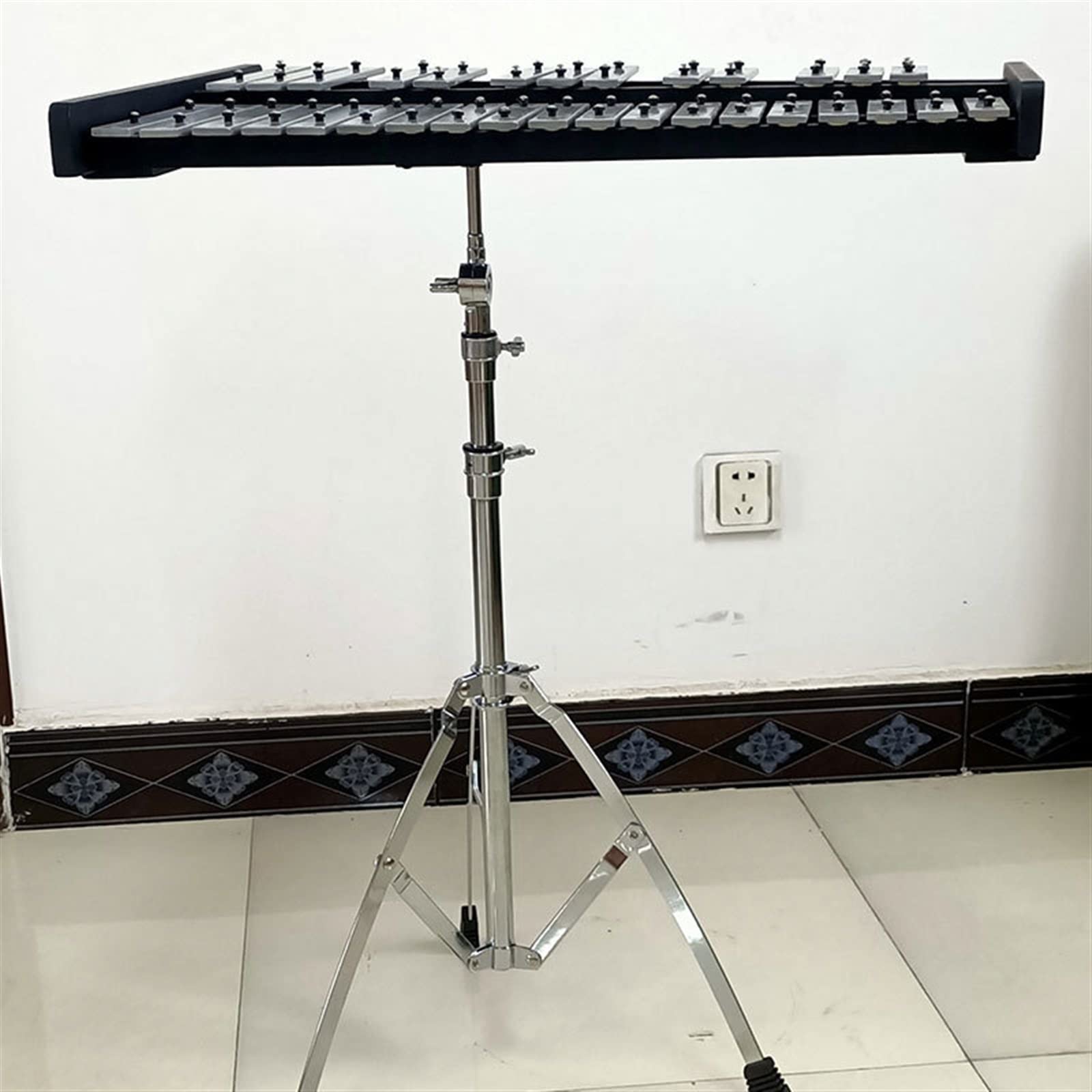 Percussão Musical Strumento A Percussione 32 Suono Cintura Telaio Piastra In Alluminio Pianoforte Principiante Sussidi Didattici Professionali Con Staffa Pianoforte A Percussione A Mano Xilofoni