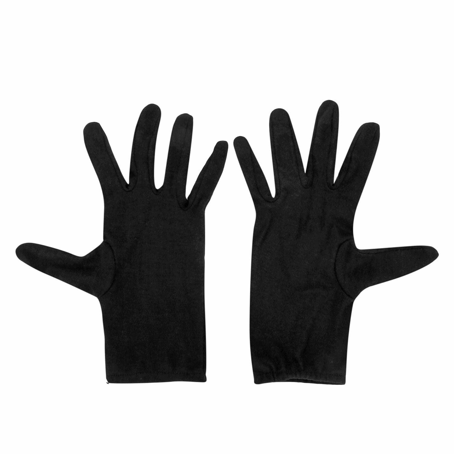Women Men Cotton Short Gloves for Biking and Driving Dust, Pollution and Sunburn Sunlight Protection Gloves(Black Pack of1)-image-19