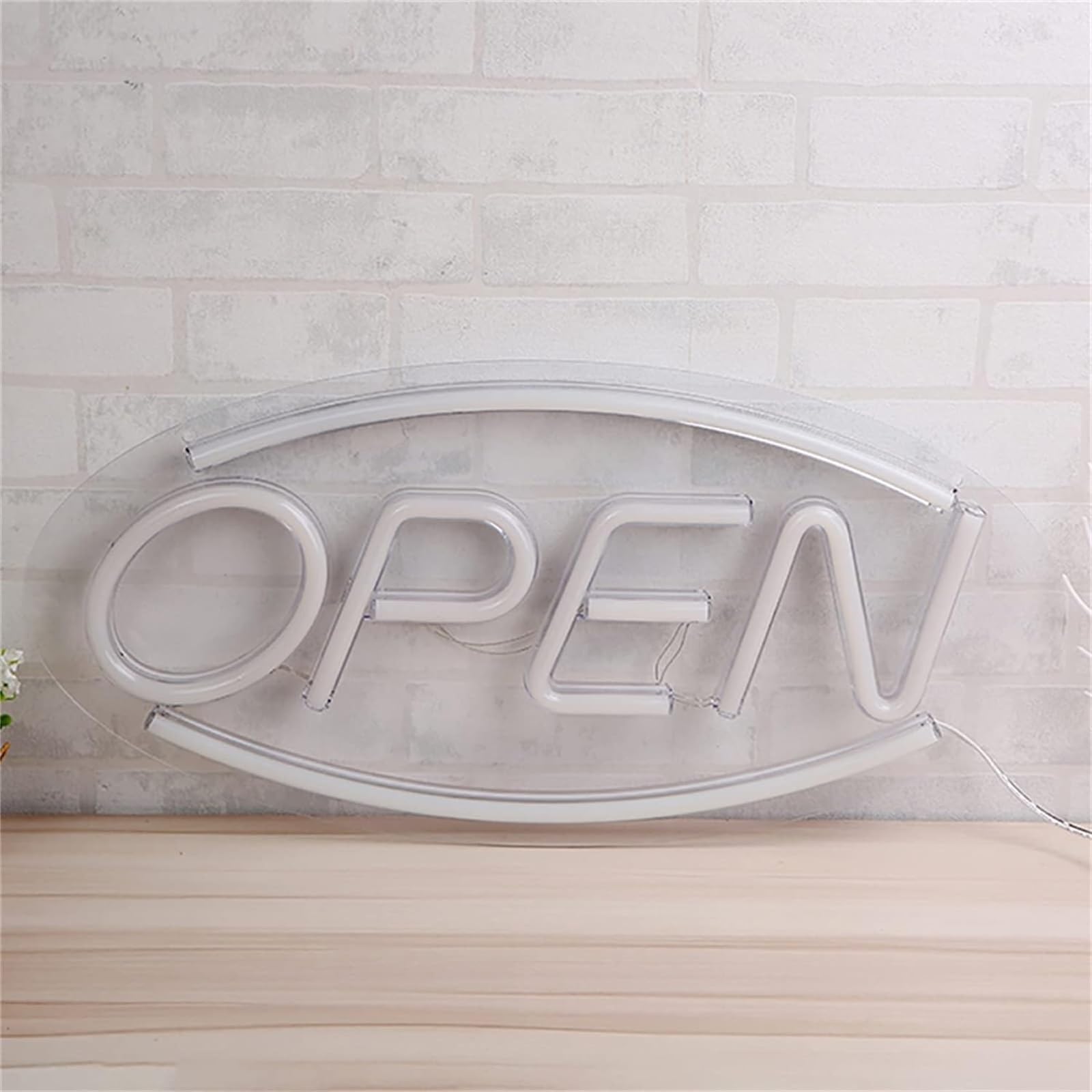 Znak świetlny LED Neon Otwarte Neony LED, Zasilany przez USB Znak biznesowy Neony, Bar Party Store Restaurant 45x22cm,