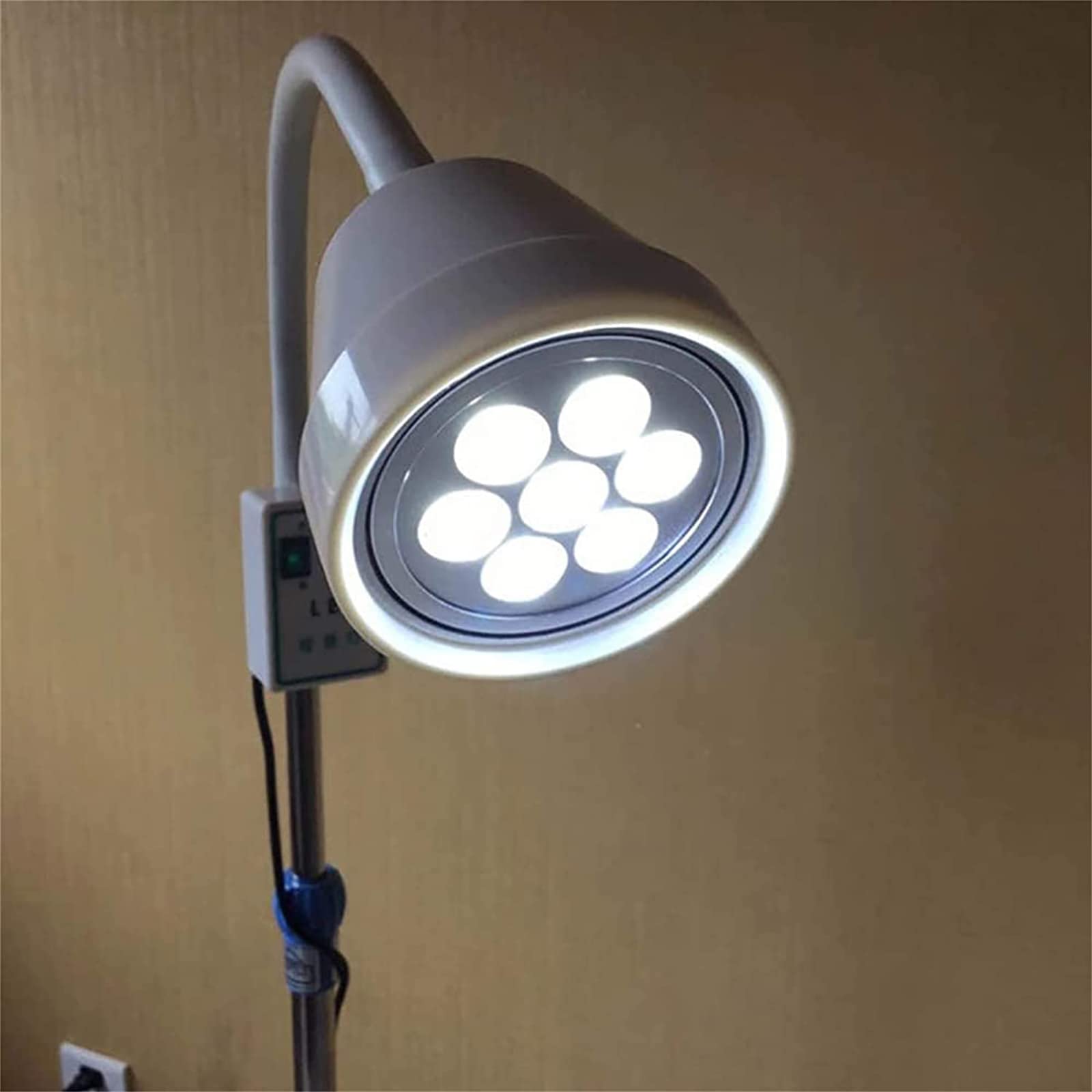 Luce di ispezione a LED Lampada Mobile per Visita Medica chirurgica Lampada da Pavimento per chirurgia per cliniche Ginecologia Medicina per Animali Domestici,A