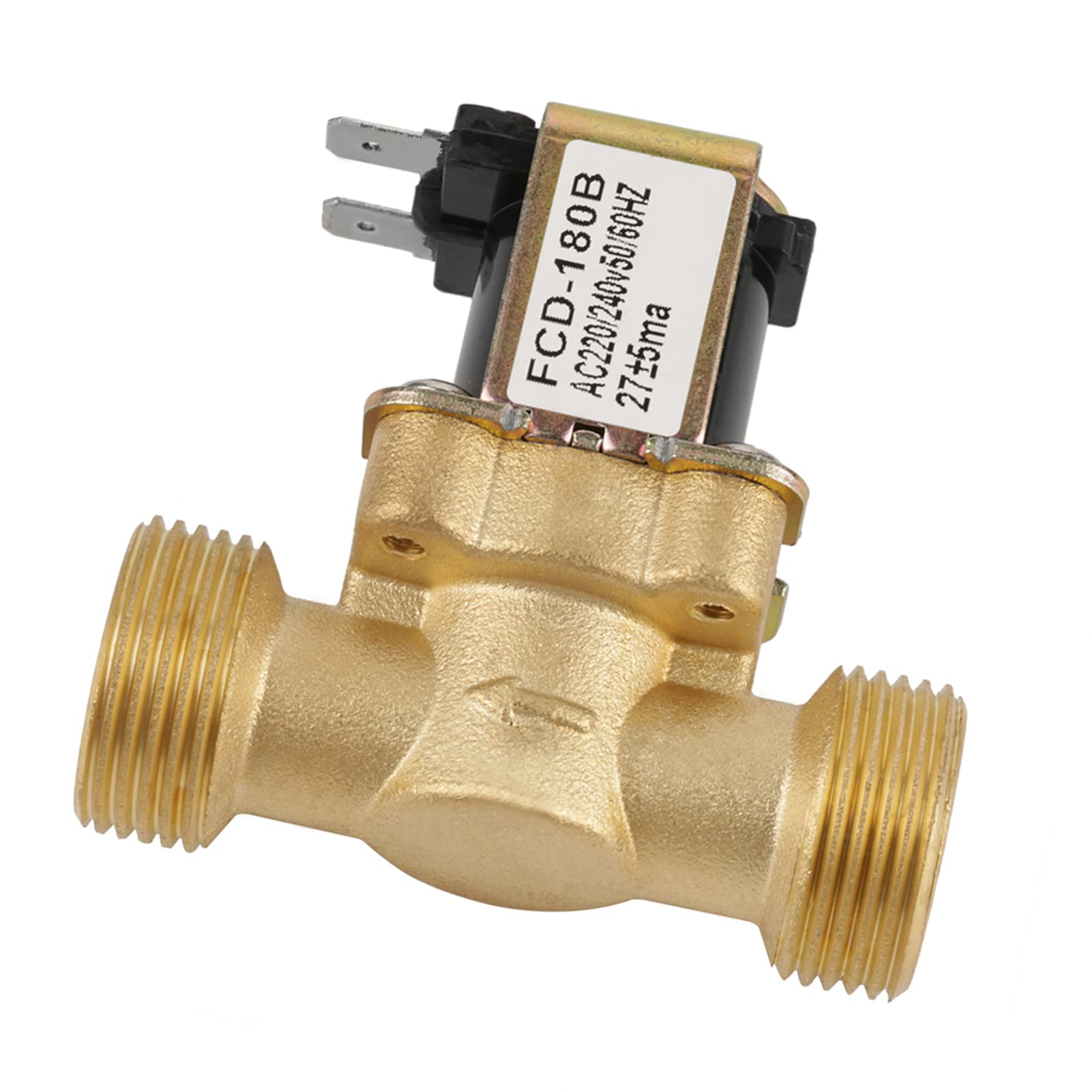 Électrovanne Eau 220V AC G3/4 - 1 Voie, Guidée, Pression 0.02-0.8 MPa - Pour Systèmes D'entrée D'eau - 10