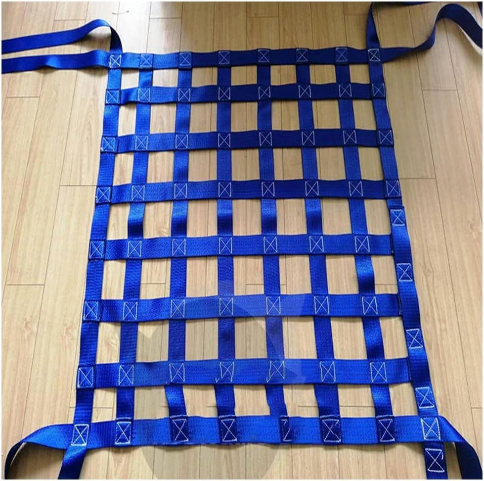 Filets plats de levage robustes pour sacs suspendus et manutention de cargaison