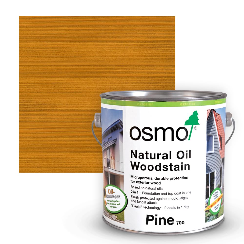 Natural Oil Woodstain Matt (700 - Pine, 2.5l)