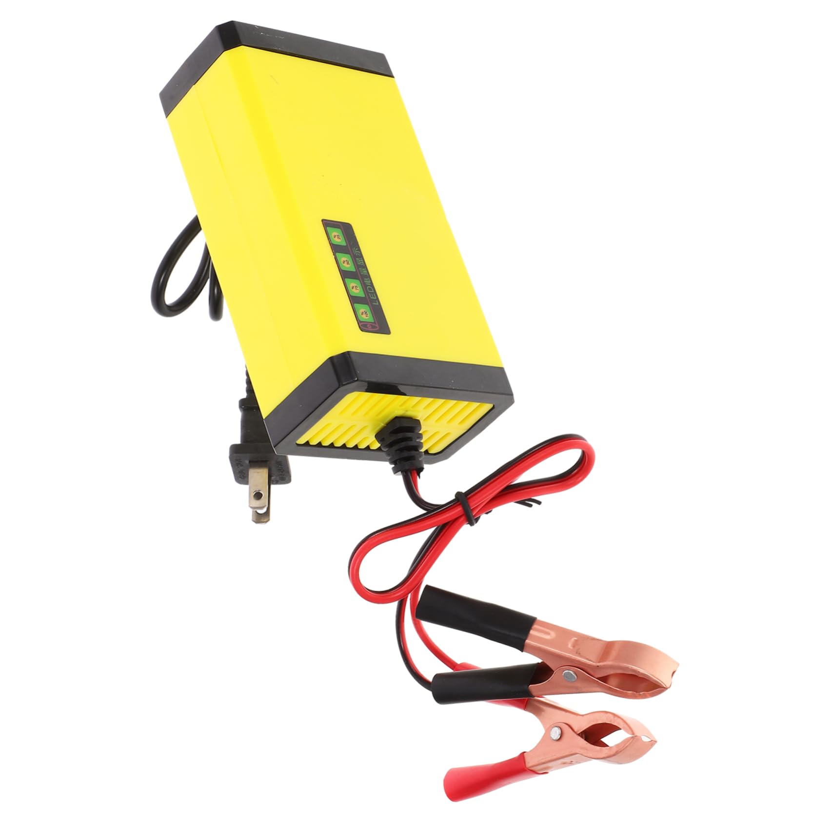 ABOOFAN 12v Battery Maintainer Trickle Charger Car Battery Charger for Cars Motorcycles Portable Design Us Plug