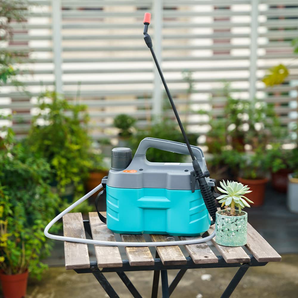 Kavolet Rociador Eléctrico Duradero de 5 litros con Carcasa Impermeable, Diseño Fácil de Usar para Fumigación Pesticidas y Riego Plantas
