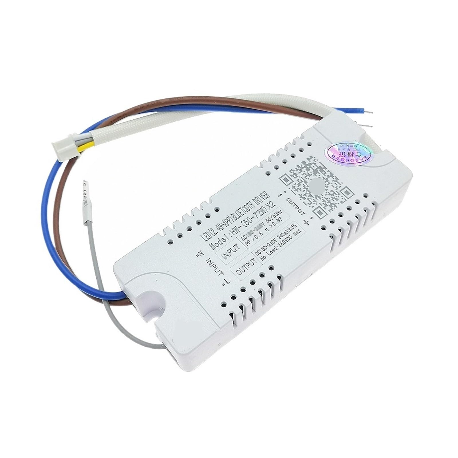 Pilote de LED gradable 50-72W 240mA avec télécommande 2.4G AC220V transformateur