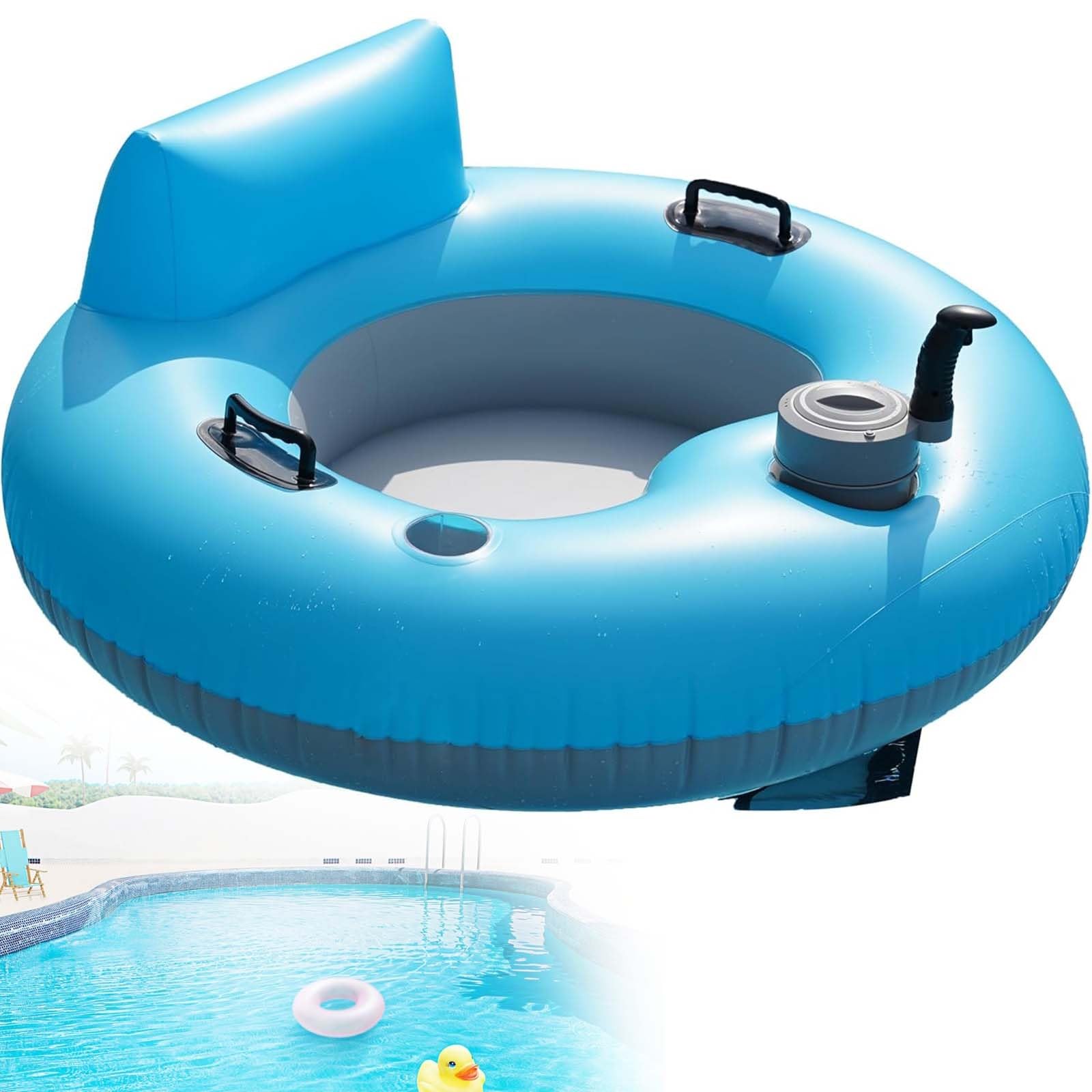 Bouée électrique Gonflable pour La Natation Fauteuil Gonflable pour Piscine