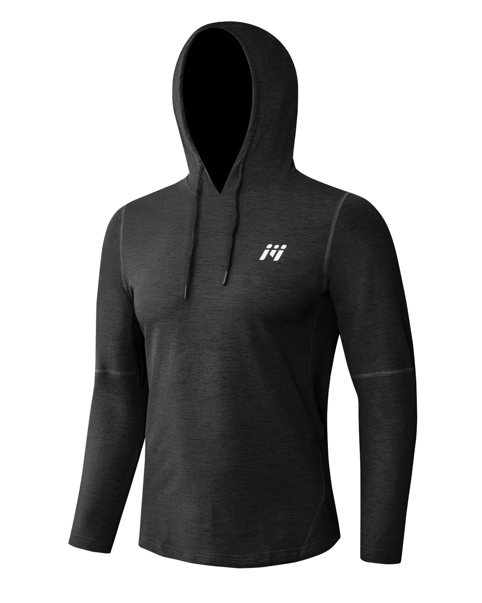 MEETWEE Herren Tank Top, Sportshirt mit Kapuze Ärmelloses/Langarm Muskelshirts Fitness Sleeveless Shirt Atmungsaktiv Laufshirt Achselshirts Hoodie für Gym Running Training