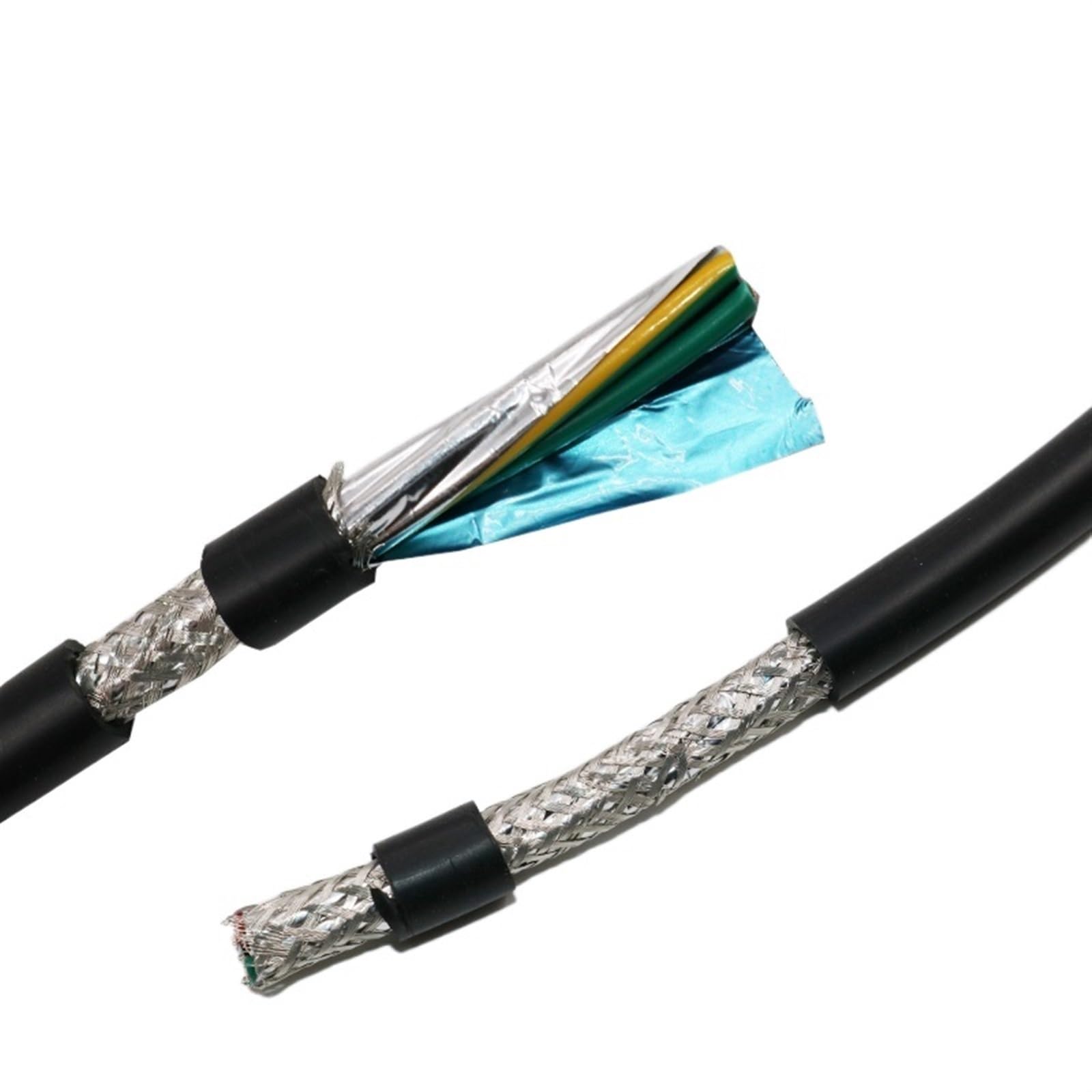 cavo schermato, Cavo di segnale controllo UL2547 15AWG 1,5 quadrato 2-8 conduttori schermati metri rame puro(5 Core 5meters)