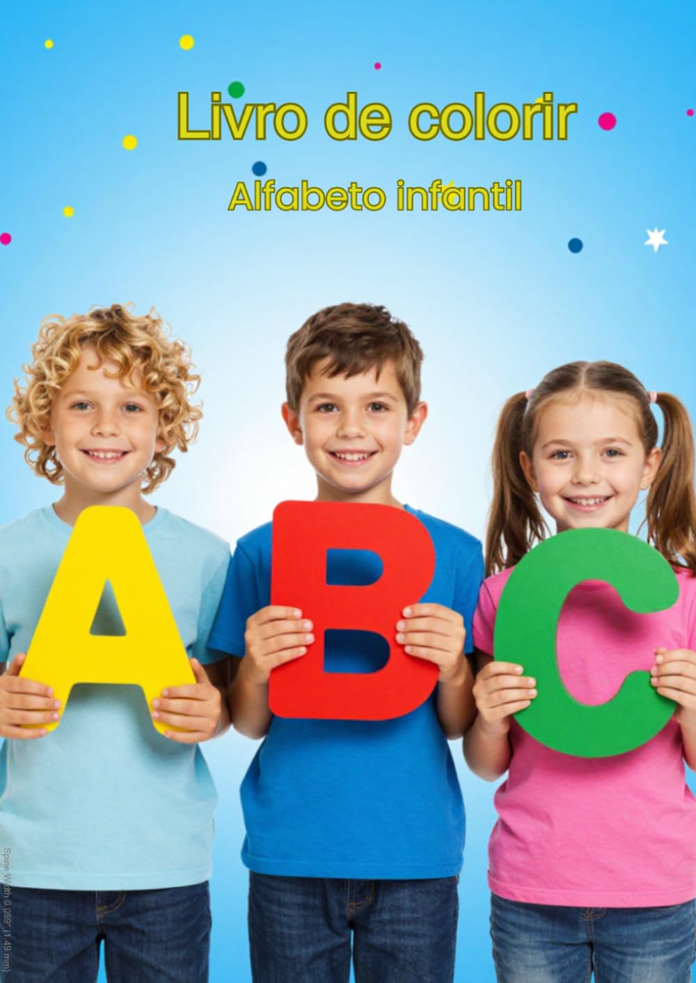 Livro de colorir: Alfabeto infantil