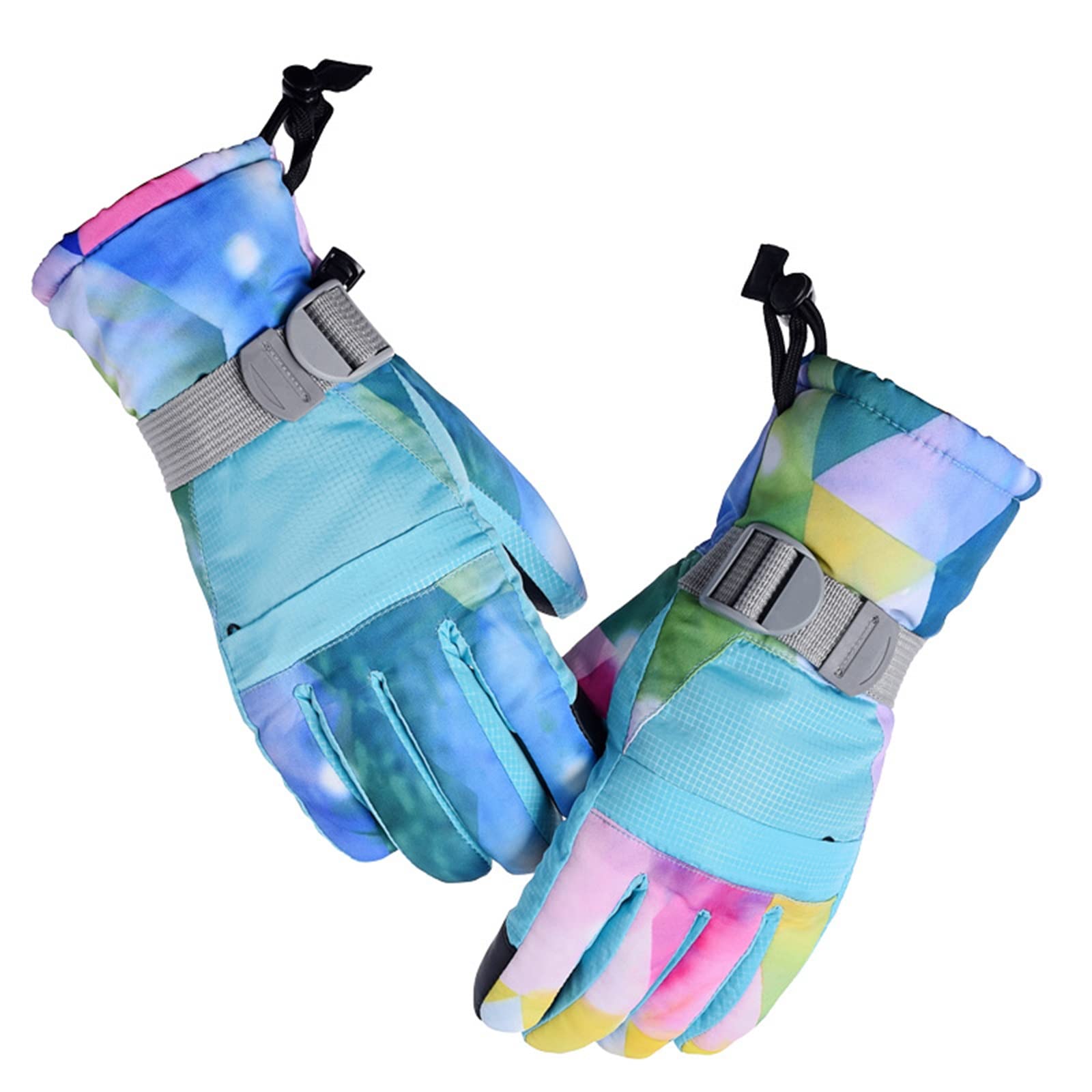 Guantes de Invierno para Hombres y Mujeres, cálidos Guantes de esquí con Pantalla táctil para Padres e Hijos, para Conducir al Aire Libre.