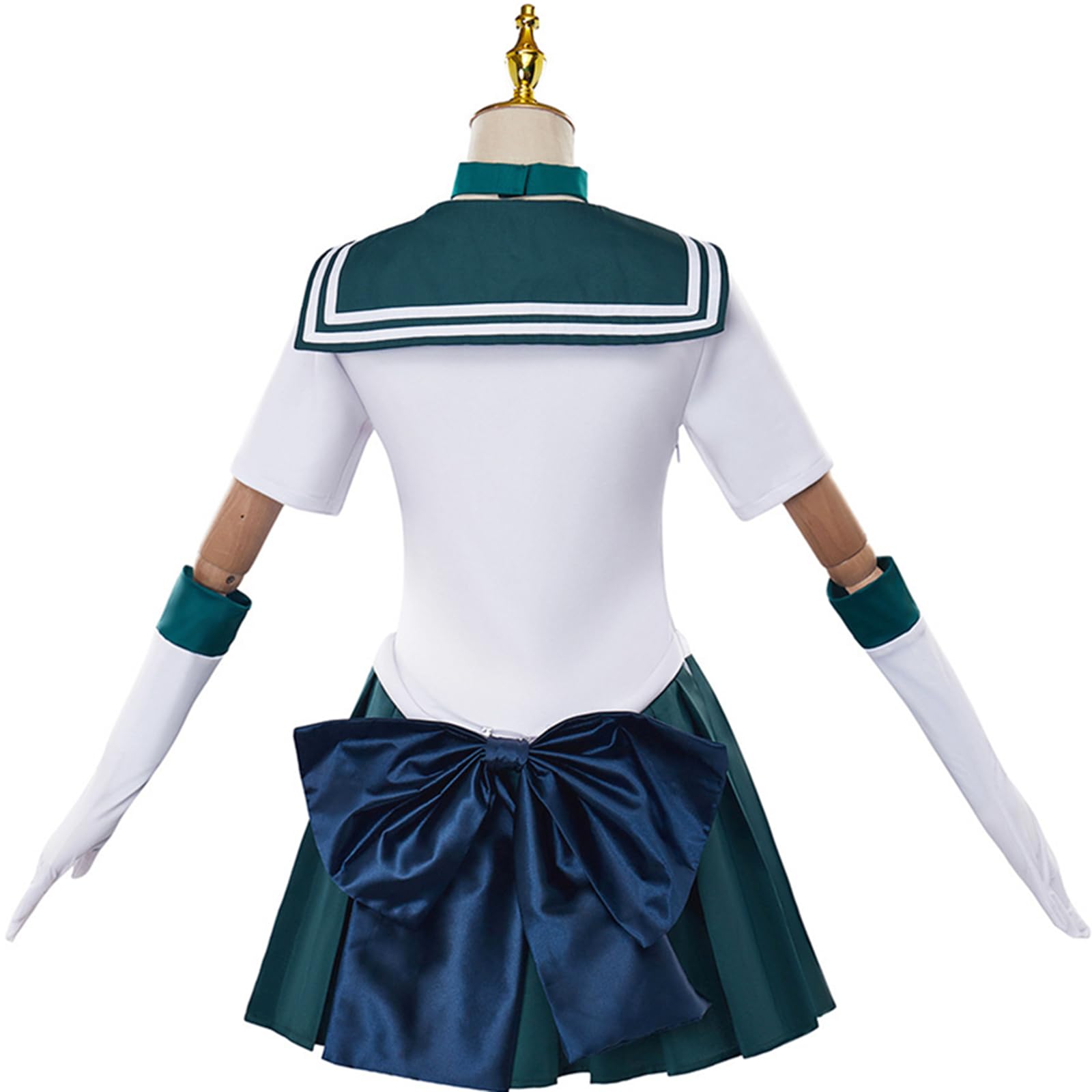 Costume Cosplay Sailor Moon: Michiru Kaiou / Sailor Neptune, Taglia Bambino Fino A US3XL. Fatto A Mano.