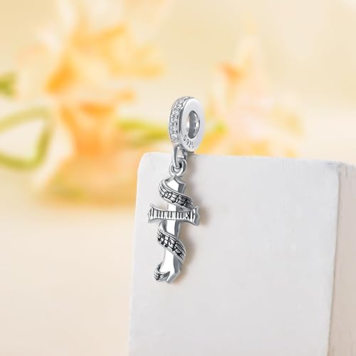 Miniatura 5 de PELOVNY Dragonfly Music Charm Bead for Bracelet S925 Sterling Silver Music Note Dragonfly Bracelet Charm Dragonfly Jewelry for Women