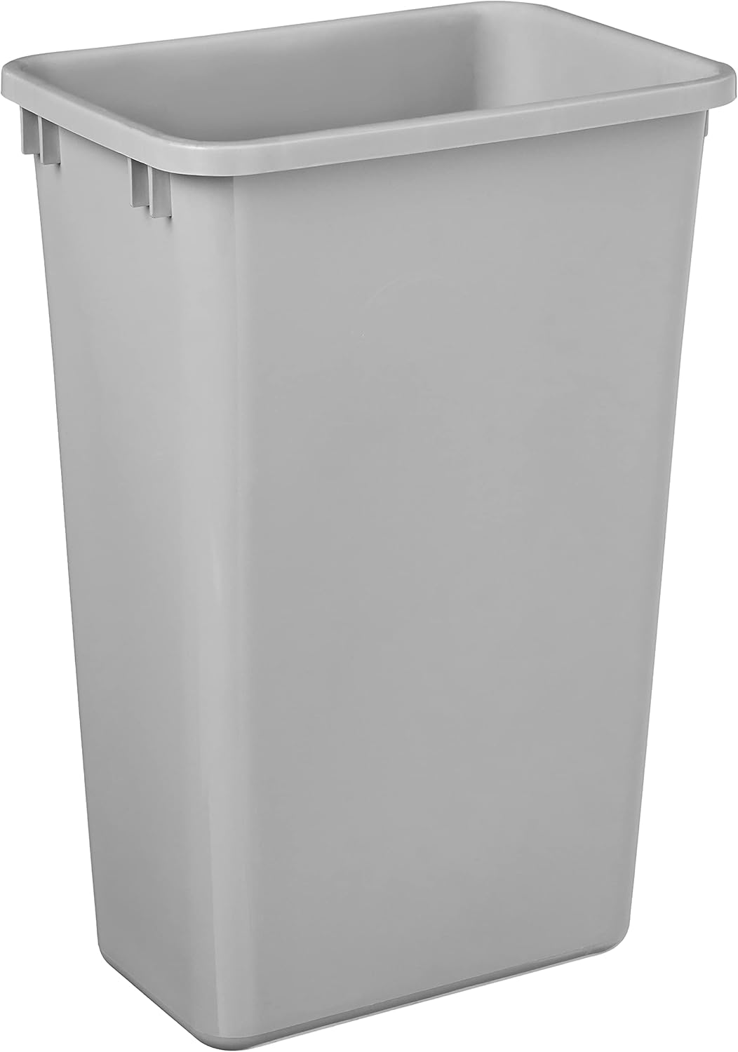 Hardware Resources Gray 50 Quart Plastic Waste Container 50 Quarts (Pack of 1) Gray