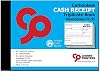 Cherry Carbonless NCR Cash Receipt Book Triplicate A6 50 Sets Numbered 1-50 Perfect for The Self Employed and Taxis 2 Pack