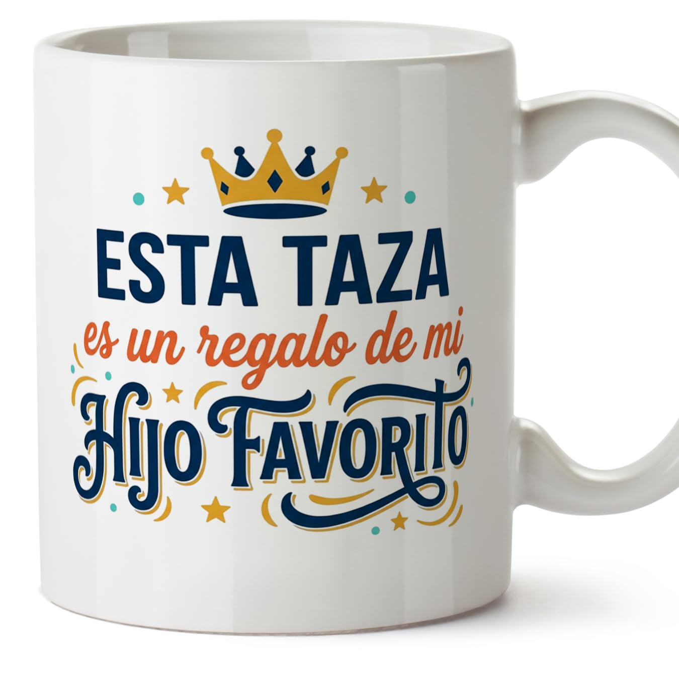 MUGFFINS Taza mamá con frase Para la mejor mamá del mundo en Español | regalo madre | 330 Ml 11 oz | Idea original para regalar | progenitores v3 — view 23