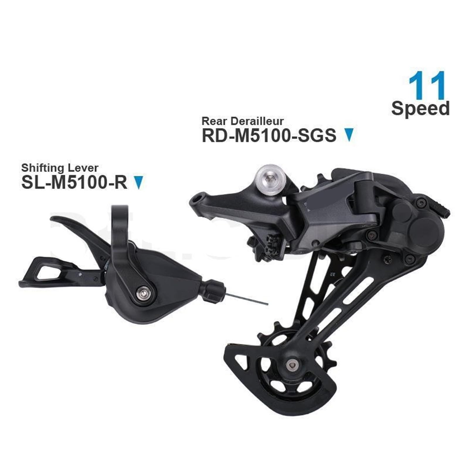 Deragliatore posteriore MTB M5100 1x11V Shifter SL RD