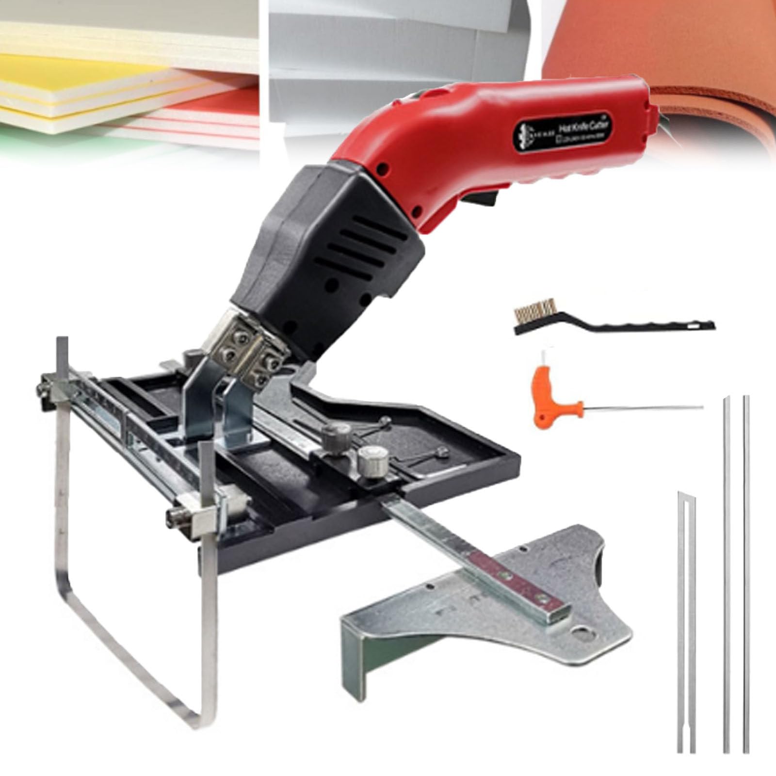 Cortador De Espuma De Poliestireno con Cuchillo Caliente Eléctrico, Cortador De Espuma con Ranuras/Ranuras, Cortador De Espuma con Cuchillo Caliente Enfriado por Aire De 200 W