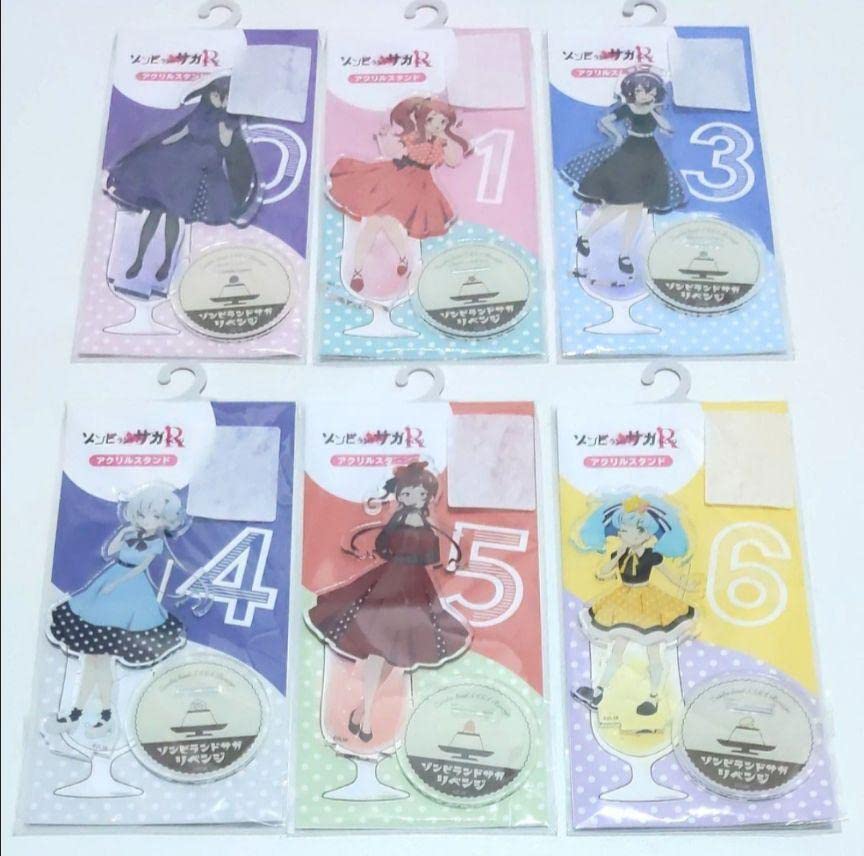 ゾンビランドサガ アベイル アクスタ コンプリート Amazon.co.jp: ゾンビランドサガ アベイル Avail アクリルスタンド 6種