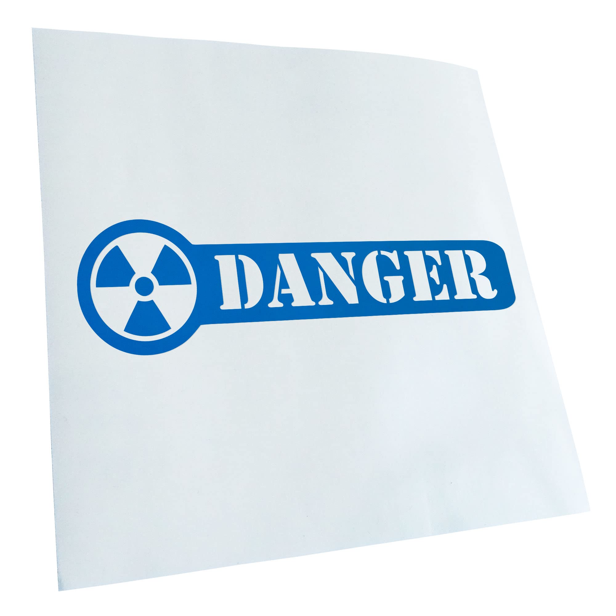 Kiwistar - Car Sticker - Danger Danger Warning - Rear Window Car Sticker Weatherproof for Car Truck Moped Truck - Sticker Exterior Self-Adhesive Tuning Accessories for Window Vehicle Window