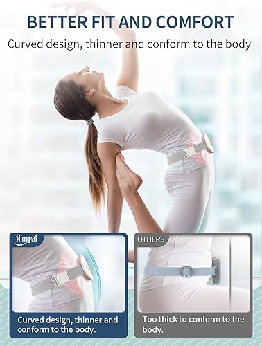 Miniatura 9 de Slimpal Almohadilla térmica para calambres menstruales y dolor de espalda, elegible para FSA HSA, almohadilla térmica eléctrica de tamaño grande,