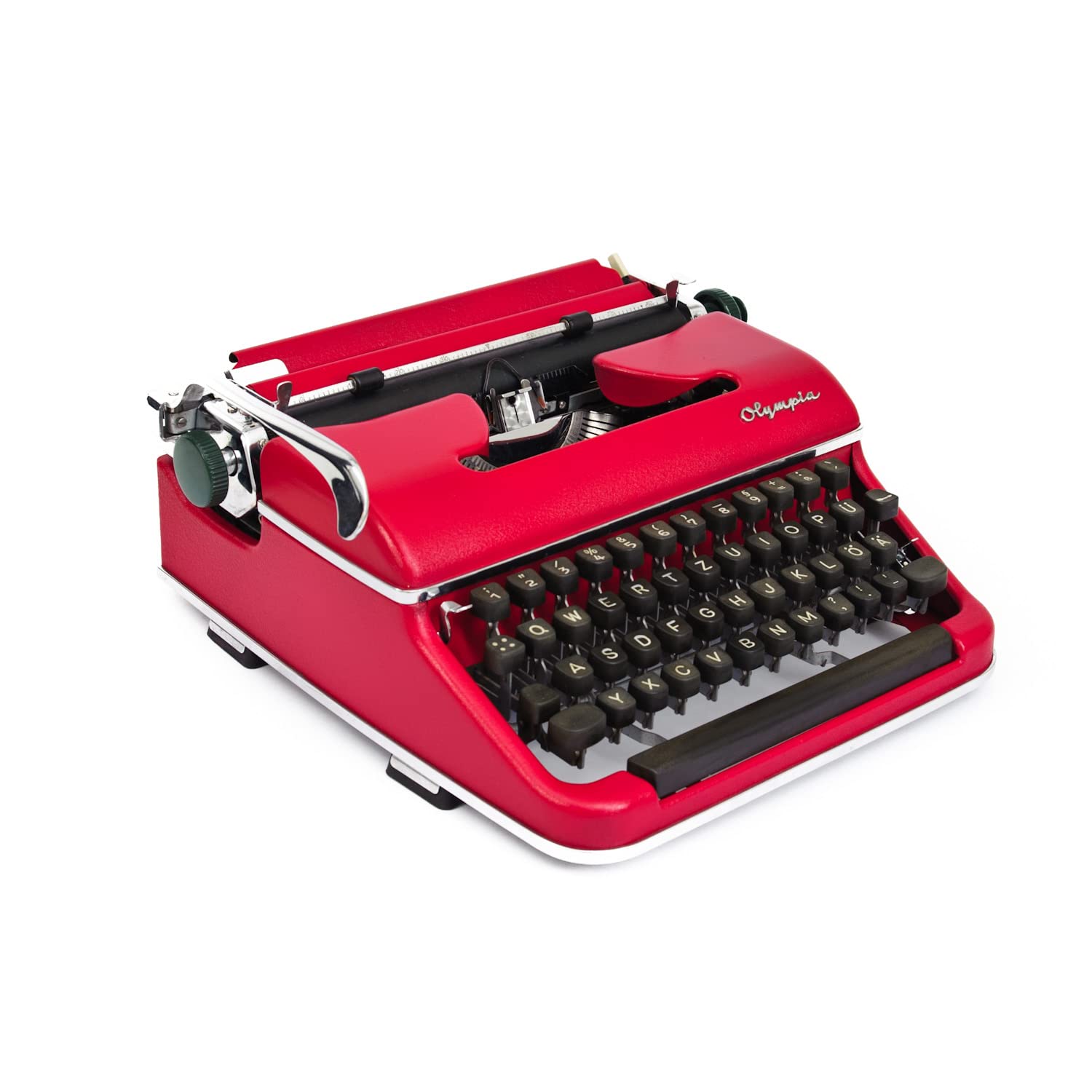 Generisch Vintage Schreibmaschine rot